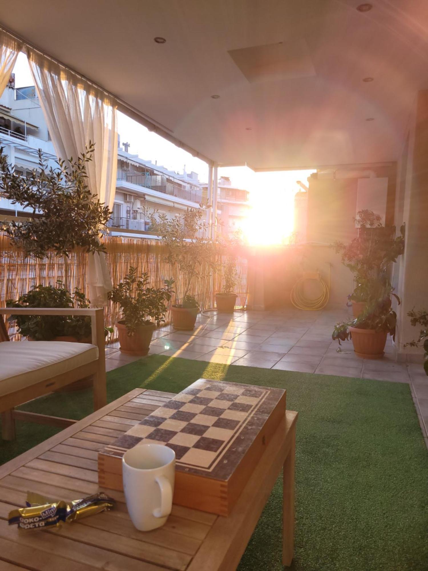 Flowery Penthouse In City Centre Of Thessaloniki Exterior photo